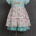 New style wholesale twill floral baby girls dresses